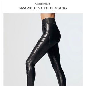 NBW Carbon38 Sparkle Motto Legging